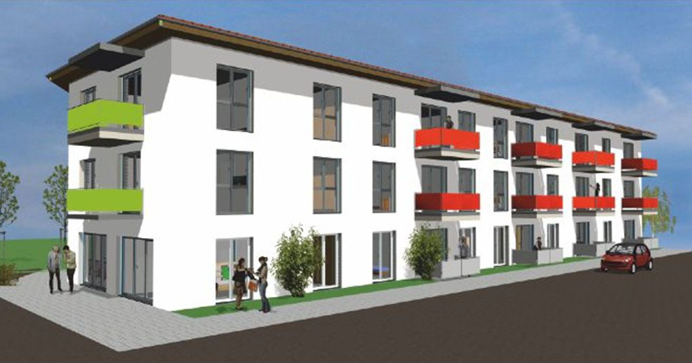 Neubau betreutes Wohnen, KFN40 QNG_FrankfurtOder